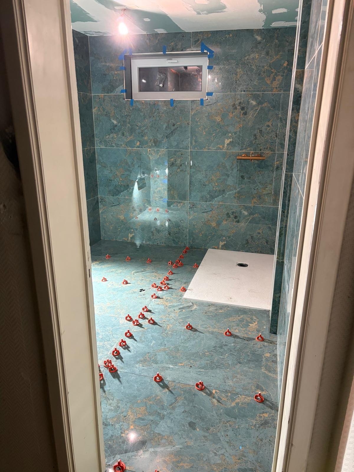Badkamer met inloopdouche